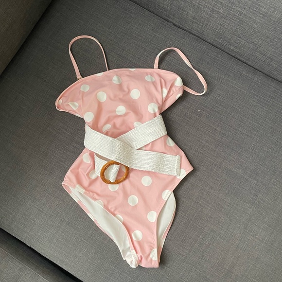 CM Coving X Pink Lilly polkadot swimsuit - Picture 2 of 6